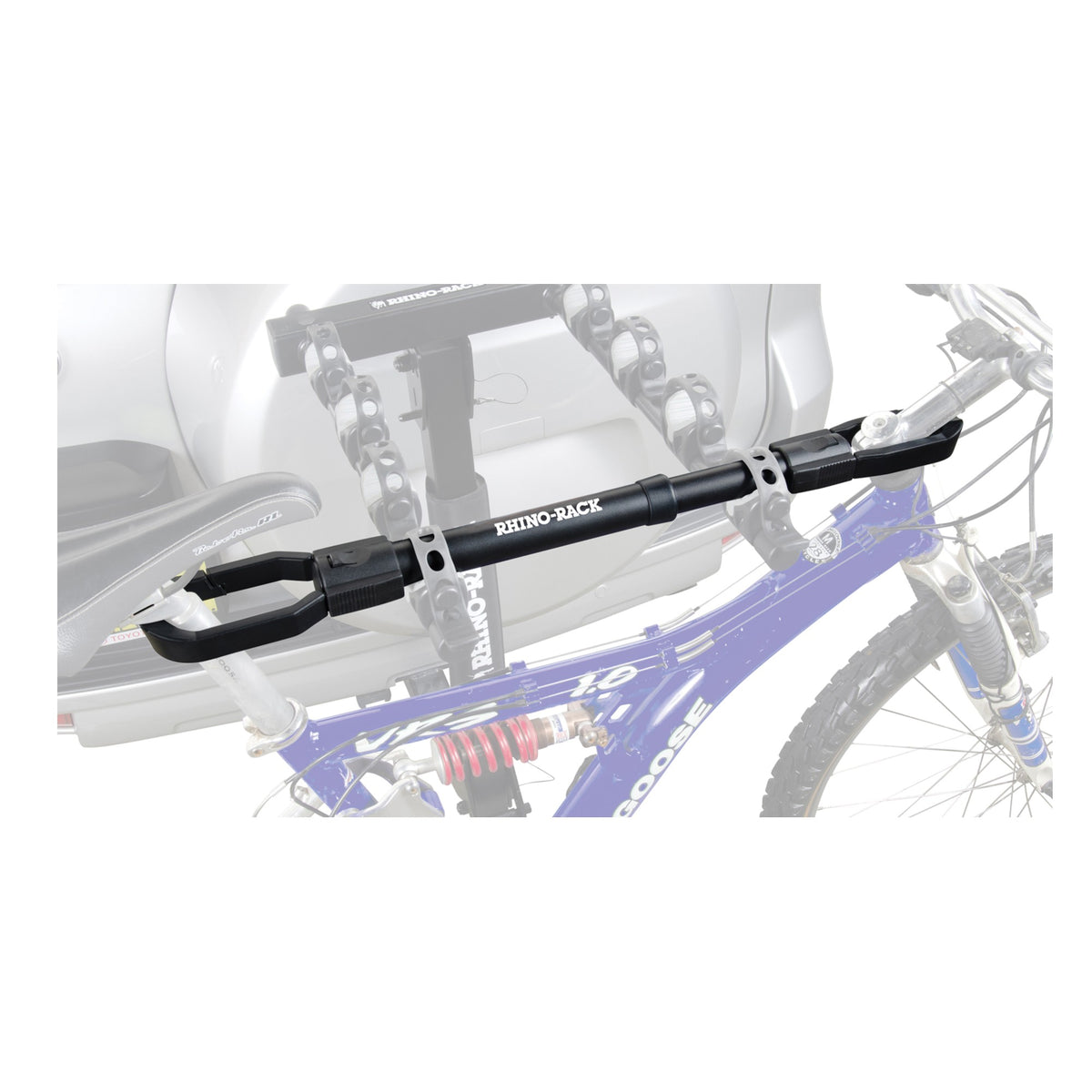 Bike carrier clearance adapter