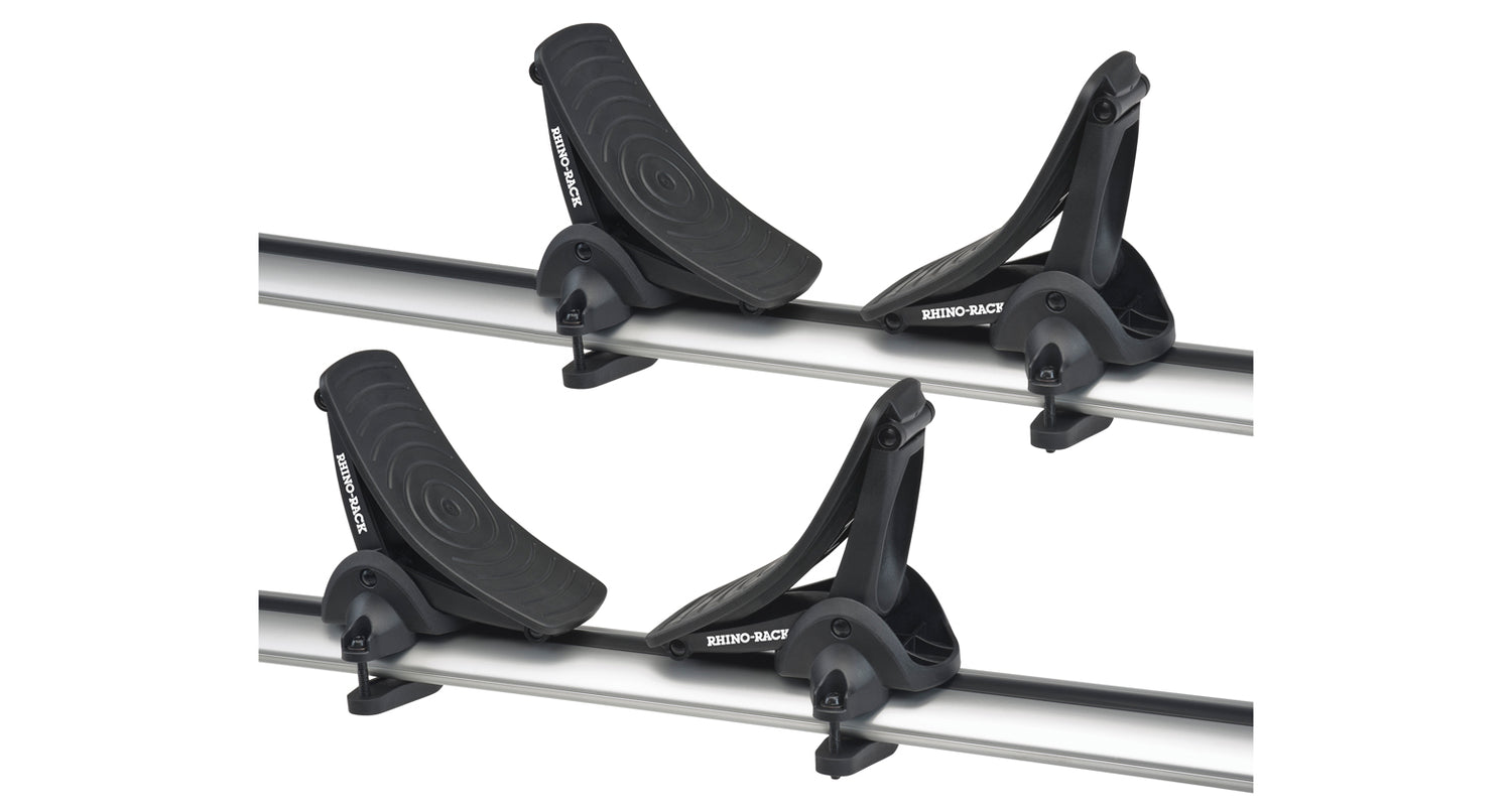 RhinoRack Nautic 570 Side Loading Kayak Carrier Roof Rack Centre