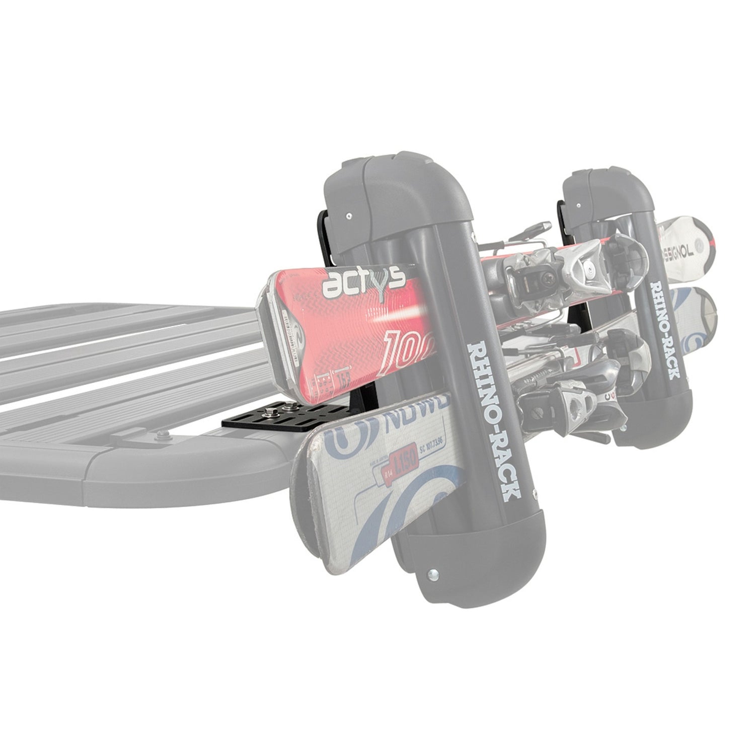 RhinoRack Pioneer Fishing Rod Holder Bracket Roof Rack Centre