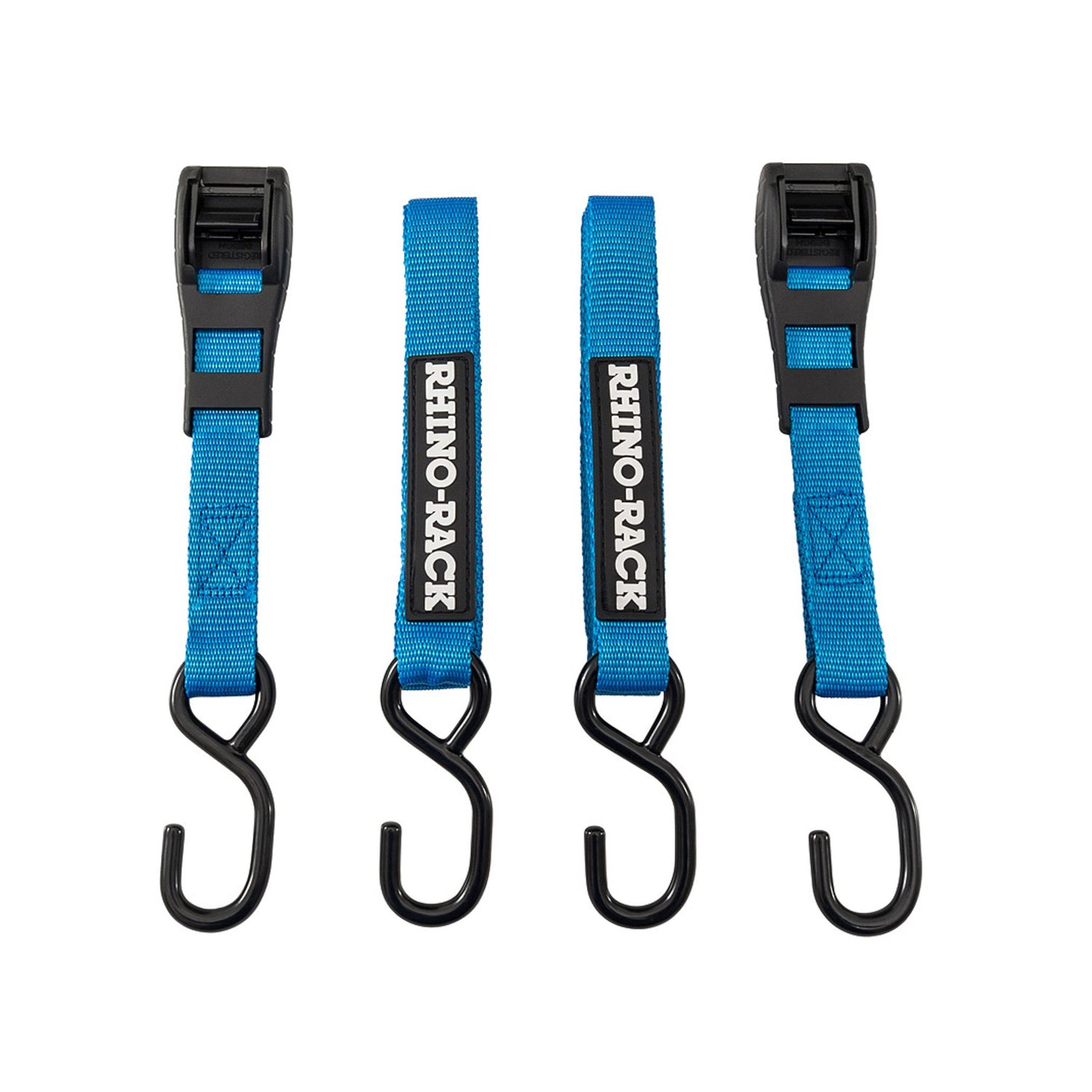 10-Pack Bike Carrier Rack Strap Tie Downs – 30cm Durable Black Straps