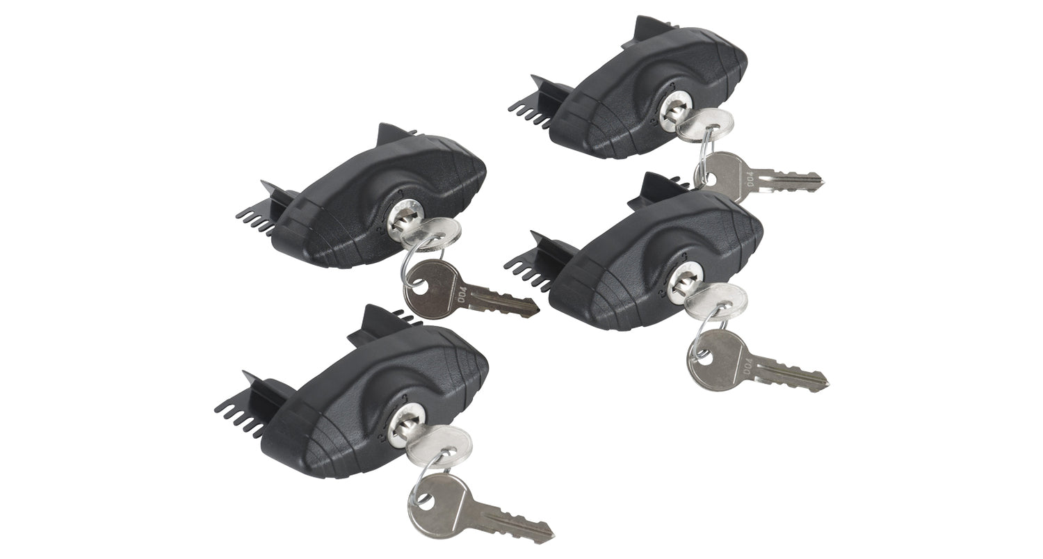 Universal Roof Rack End Caps Rhino-Rack Vortex Locking End Caps– Roof Rack Centre