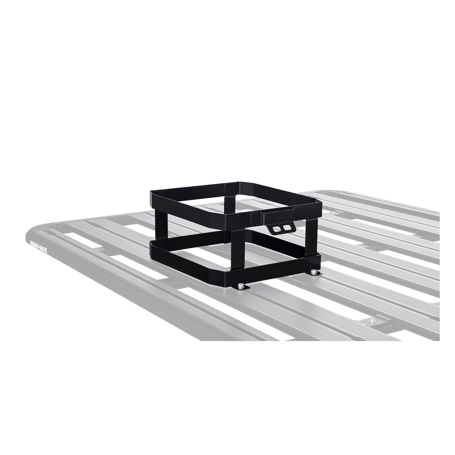 RhinoRack Double Vertical Jerry Can Holder Roof Rack Centre